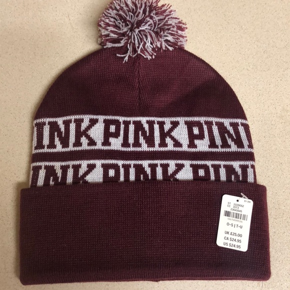 Pink beanie hat - Picture 1 of 1